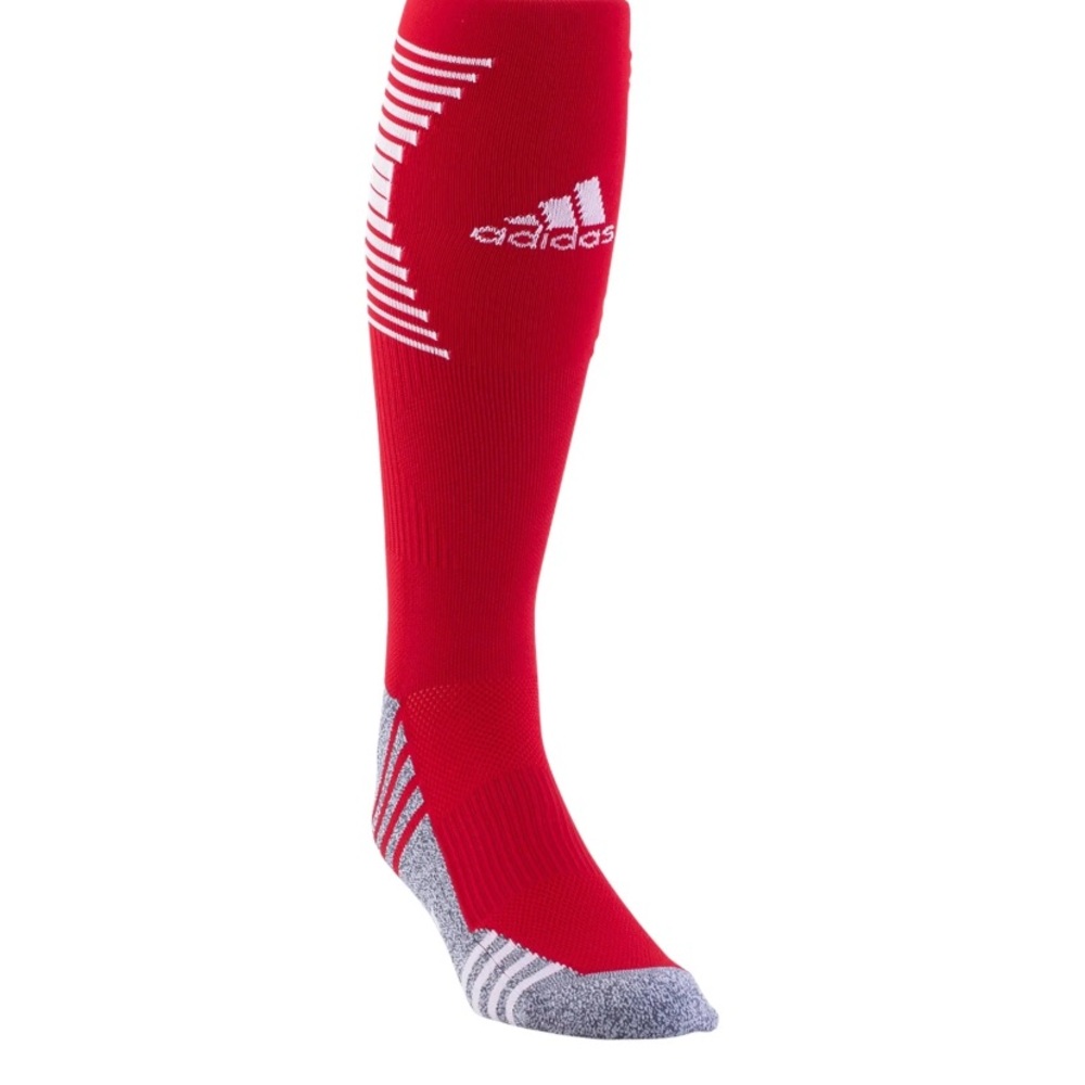 Adidas Soccer Team Speed Over the Calf Socks OTC Red White Size M 6-8.5